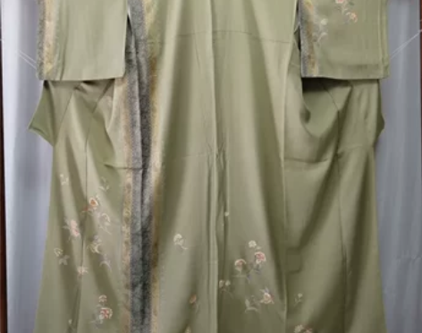 日本正统和服 正绢 付下螺钿 旗袍汉服倒...