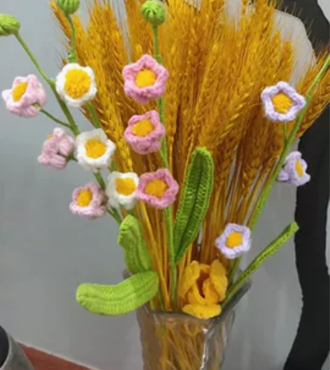 在家闲着没事做，做的手工插花，低调奢华有内...