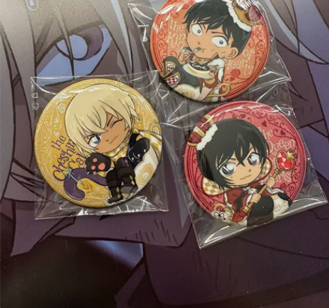 名侦探柯南茶话会吧唧 安室透捆高佐 共三个...