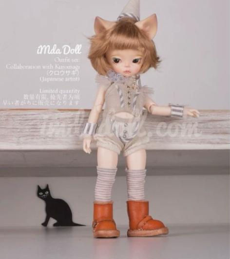 imda 1.7 官服 bjd 可爱风娃衣...