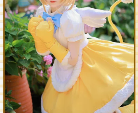 直出「次元依］家魔卡少女樱cos服小樱布丁...