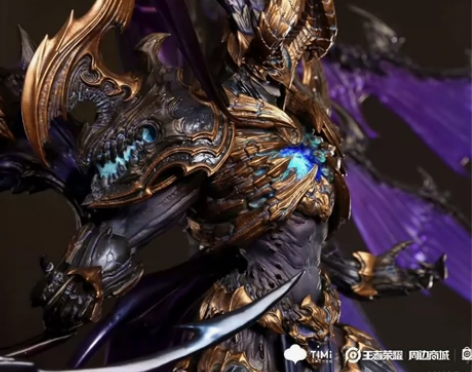 众筹王者荣耀《吕布天魔缭乱》动漫雕像手办 ...