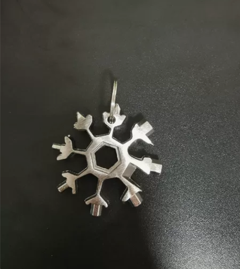 付邮送 全新多功能雪花扳手 内六角 高碳钢...