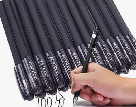 【开学价特惠】黑色笔芯0.5 中性笔黑色针...