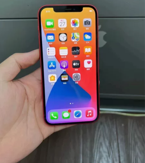 苹果12 256G  美版无锁  红色 全...