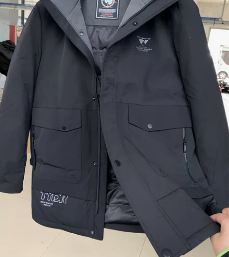 加肥加大最大可穿到280斤男士常规款羽绒服...