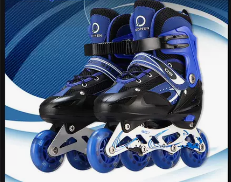 正品溜冰鞋儿童全套装3-4-5-6-8-1...
