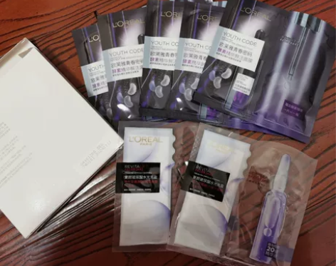 欧莱雅青春密码面膜5片，加2片欧莱雅安瓶面...