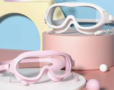 泳镜防水防雾高清近视款大框游泳眼镜男女士专...