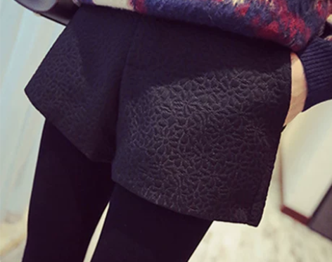 新款韩版冬季短裤女外穿百搭显瘦修身秋冬款…...