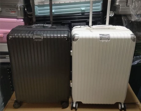 出口日本银座高级行李箱拉链拉杆箱男商务登机...
