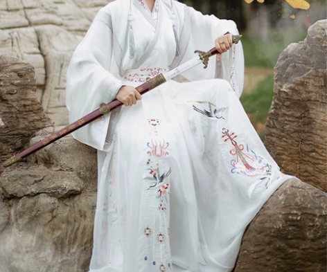 叠邮出 河汉涓埃全新【无双【】 原创晋制襦...