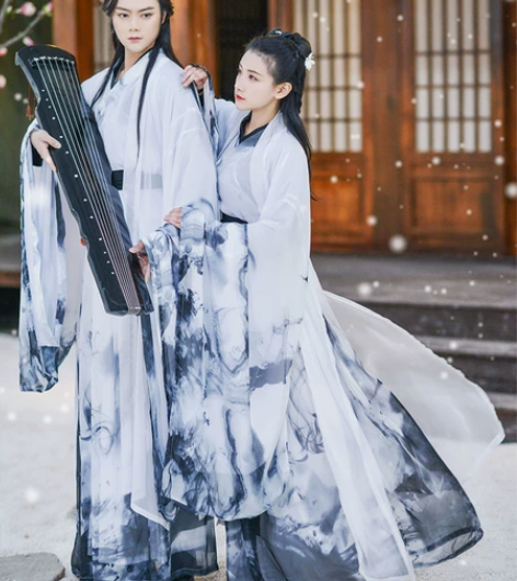 如梦霓裳相思引汉服魏晋帅气男女同款 160...