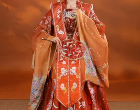 裳云兮原创正品汉服女清平乐宋制婚服中式凤冠...