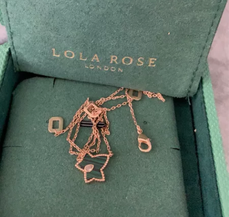lola rose枫叶项链正品 正品项链手...