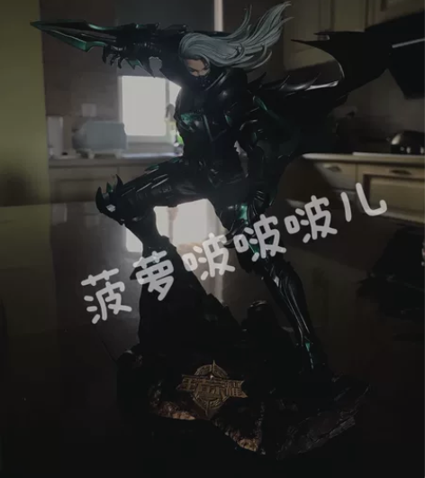 王者荣耀官方正版兰陵王暗影猎兽者典藏版手办...