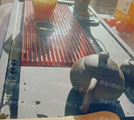 茶海乌金石+电木茶盘德国进口家用中式功夫茶...