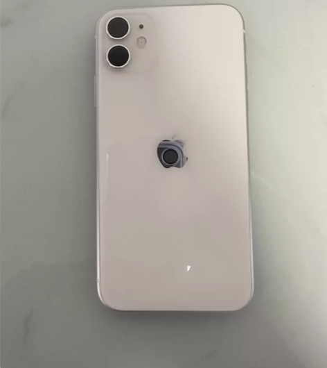 苹果11国行全网通白色128G电池80，2...