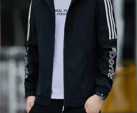 男士外套新款运动套装夹克服2XL XL,衣...