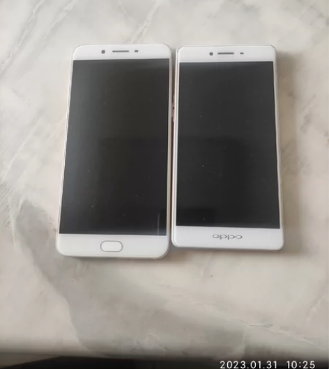 两部OPPO手机，都能开机，没有碎屏。 感...