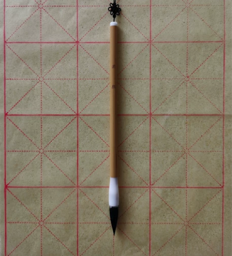 潇颜同款欧楷专用兼毫毛笔,结构轻巧,全新正...