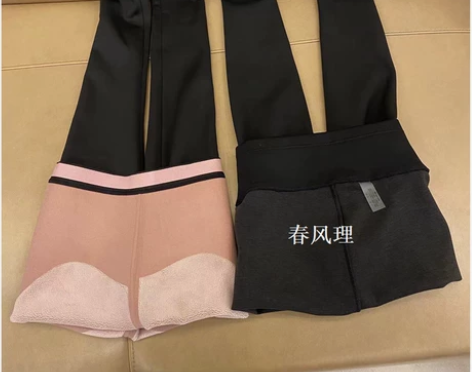 某屋原厂~秋冬B备鲨鱼裤打底裤加绒加厚小脚...