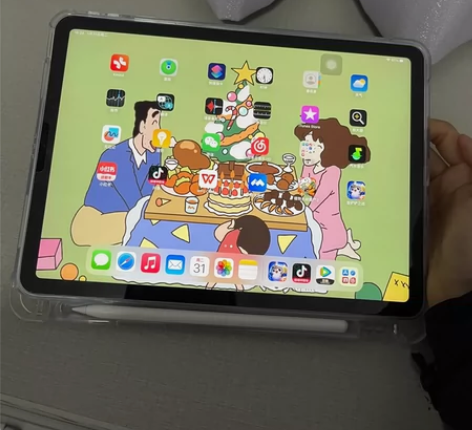 ipad Air4天蓝色 外观99新 带原...