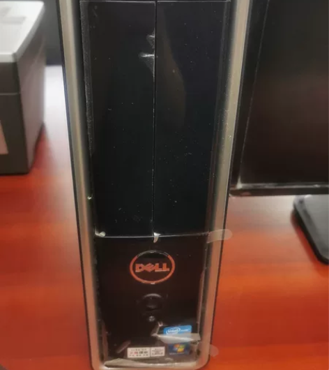 戴尔原装电脑一套(主机,显示器,电源线),...