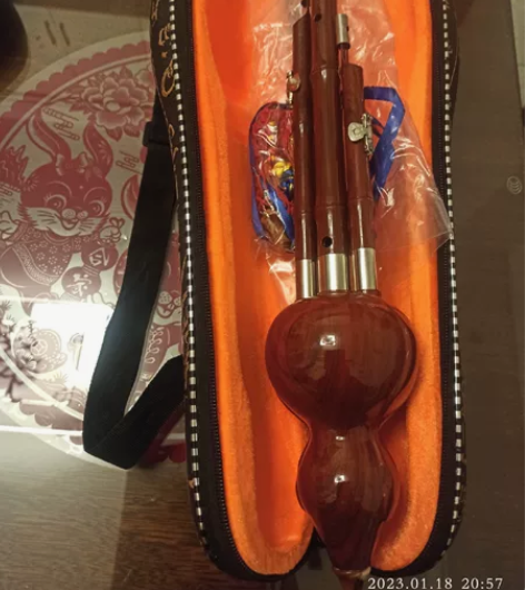 葫芦丝,几乎全新,包邮转让,实物如图二手物...