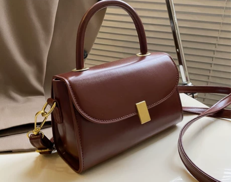 上港风质感小包包女2020新款潮秋冬复古百...