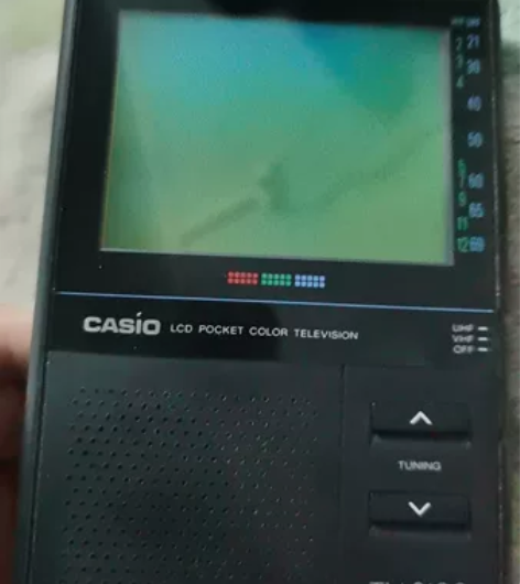 卡西欧CASIO TV-3100小电视,开...