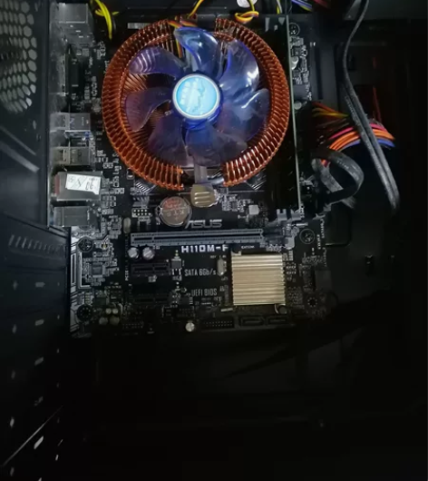 华硕H110M-F主板+G3930CPU，...
