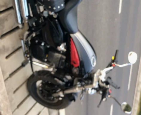 15年个人户奔达250复古摩托车，7100...