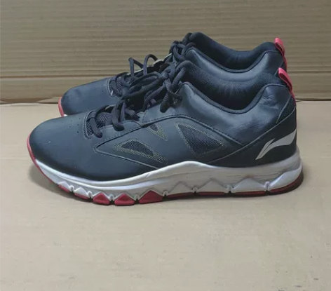 李宁男鞋45码运动鞋跑步鞋，专柜正品，照片...