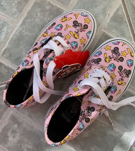 VANS 任天堂联名马力奥 儿童鞋休闲运动...
