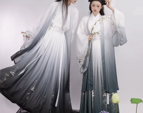 汉服女正品原创中国风晋制齐腰襦裙魏晋风古装...