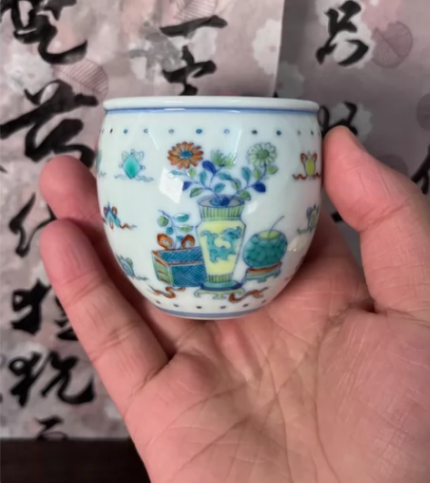 景德镇柴窑斗彩黑马窑口 省高工晓良柴窑柴胎...