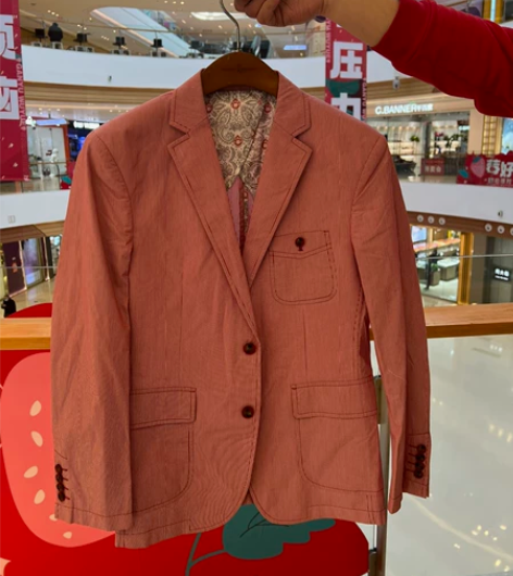 海蓝之家男西装。剪标特价。保证正品支持专柜...