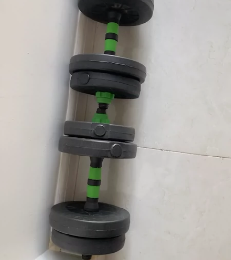 哑铃男士健身家用器材杠铃宿舍亚玲一对可调节...