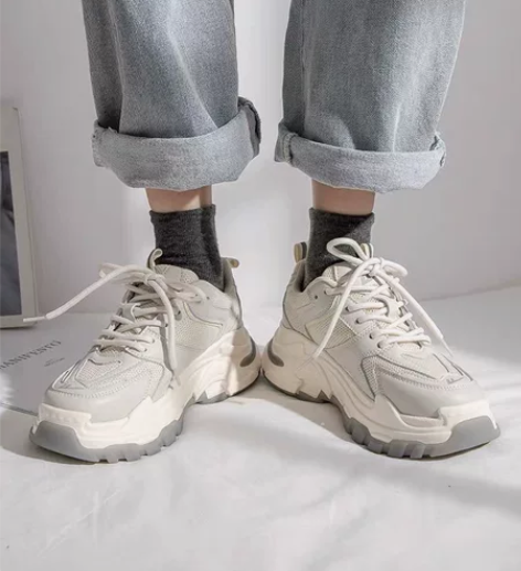 回力老爹鞋女ins潮2022秋冬季新款加绒...