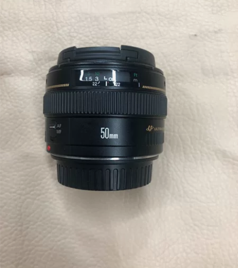 一手自用佳能ef 50 1.4人像定焦镜头...