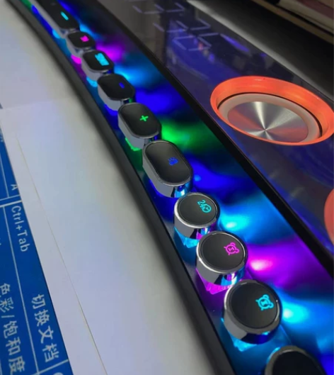 索爱sh39蓝牙音箱电竞灯光版重低音3d环...