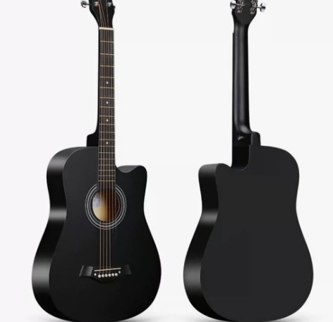 38寸全椴木吉他 基本全新没怎么玩过孩子出...