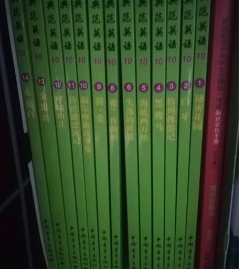 高中英语典范全英名著拔高阅读,内有少量铅笔...