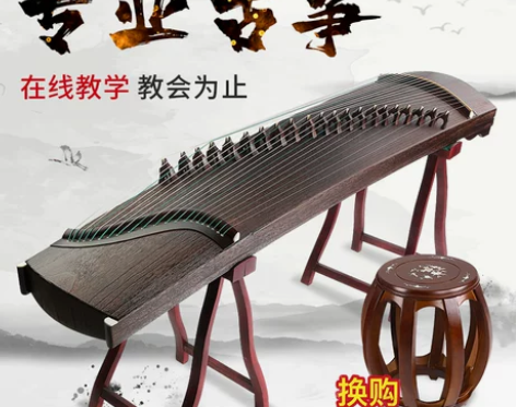 润扬古筝泡桐素面古筝琴初学者入门专业演奏古...