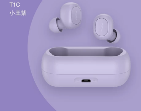 QCY T1C真无线蓝牙耳机双耳运动跑步入...