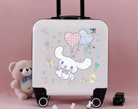 【出】可爱卡通儿童拉杆箱男女学生密码箱宝宝...