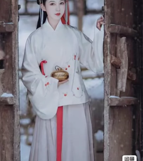 兰若庭 红果果 上衣 汉服 M码 仅...