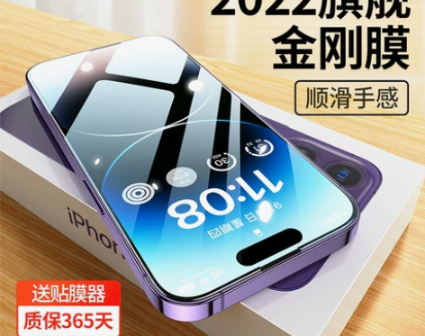 绿联iPhone13pro钢化膜，用过的都...