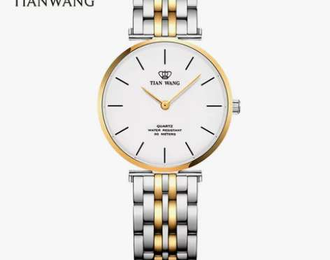 （一手转卖）正品天王表钢带石英男士手表 时...